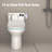 Flush Valves（Only compatible with iCleaningo electric toilet seat）