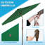 Parasol de patio 9 pi avec base-133047212