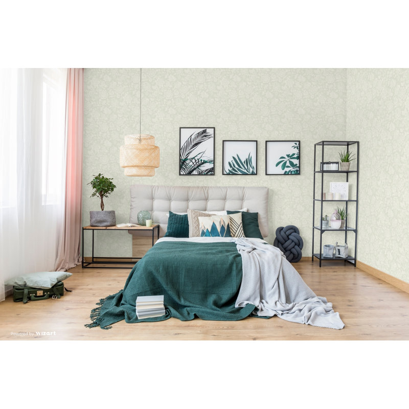 Aramis 10m x 53cm Wallpaper Roll, Green