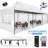 30 Ft. W x 10 Ft. D Metal Pop-up Canopy for Parties Waterproof Gazebos with 8 Detachable Sidewalls-98600870
