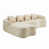 Tissu beige sélectionné