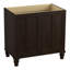 Base de meuble-lavabo en damas seulement avec pieds de meuble et 2 portes-469047596