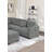 Living Room Corduroy Upholstered 4Pc Sectional Set RAF/LAF One-Arm Loveseat W/USB, Corner Wedge, Cocktail Ottoman Cushion Couch-663351423