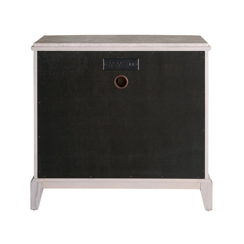 Table de chevet Nadine, Gris