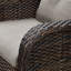Chaises longues d'extérieur en rotin avec coussins Deb Wicker-377751454-397565555