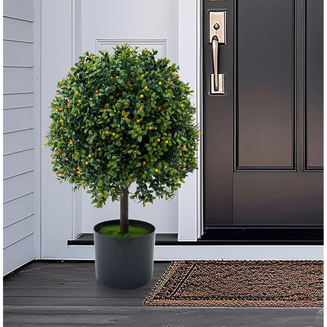 Artificial Topiary Boxwood Ball Trees