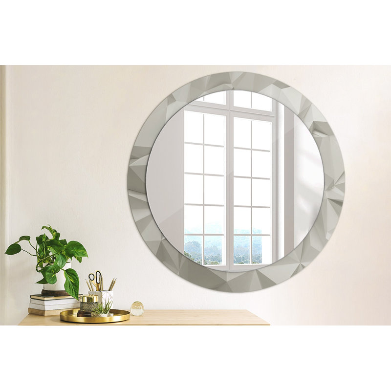 Huldar Glass Flat Wall Mirror
