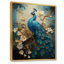 Illustration encaustique de paon d'Yvens II - paon, art mural-1403864941-1590520254