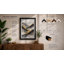 Flowing Waves In Gold Minimalist - Print-1064017385-1064017386