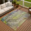 Tapis abstrait intérieur / extérieur lavable à la machine Chantille ACN2307-1992157998