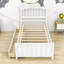 Lit plateforme simple avec tiroirs et rangement-148008440