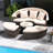 Patio Round Daybed Pe Rattan Cushioned Sectional Seating With Retractable Canopy