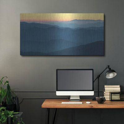 'Clingman's Sunrise' by Lori Deiter Metal Wall Art