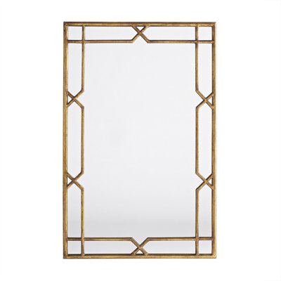 Davl Flat Metal Wall Mirror