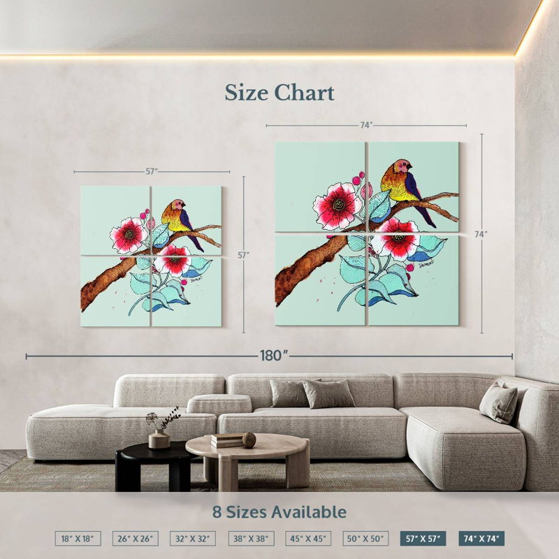 Brampt Le Voyageu Hauteurr, 57" H x 57" W