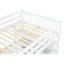 Lit mezzanine double blanc avec rangement et poste de travail - Tablettes robustes et spacieuses-1605930940-1605930943