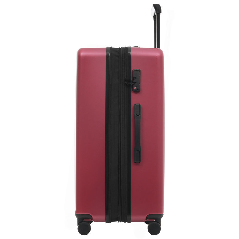 Ensemble de bagages 5 pièces avec ouverture frontale, ensemble de valise de transport extensible rigide avec double roue pivotante, bagage de voyage léger avec port USB, serrures TSA (20 "24" 28 ")