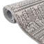 Tapis gris-ivoire Southwestern / Lodge Onyxx-970802838