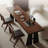 Dark walnut Rectangular Solid Wood desks-465240586