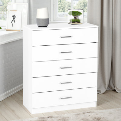 Sumrah 75 cm W Chest of 5 Drawers