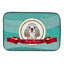 Tapis de séchage épagneul merry de noël robineter