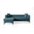 Chealsie Velvet Sectional-1220346180