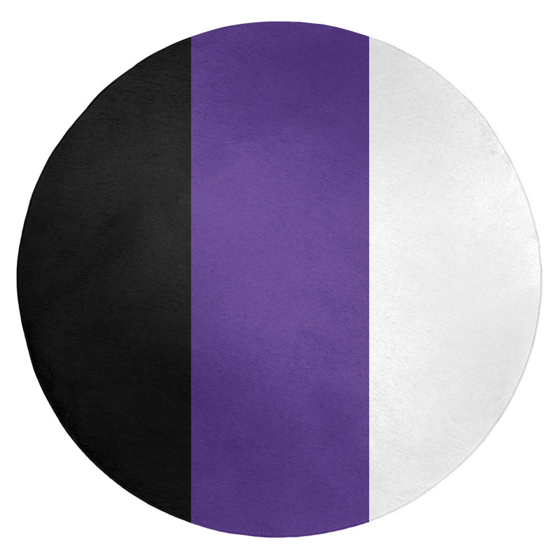 Chenille Indoor Rug, Round 5'