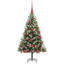 Artificial Hinged Christmas Tree with Flocked Snow-1693989645-1693989640