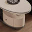 Light luxury design with wheel coffee table-110413718