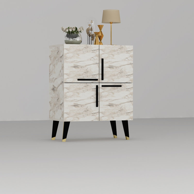 Olivia Accent Chest, Efes Marble Black