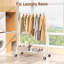 Bonville 110cm Rolling Clothing Rack-60500333