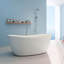 Baignoire de trempage autoportante 65 po. X 33 po. 65 po.-112293184