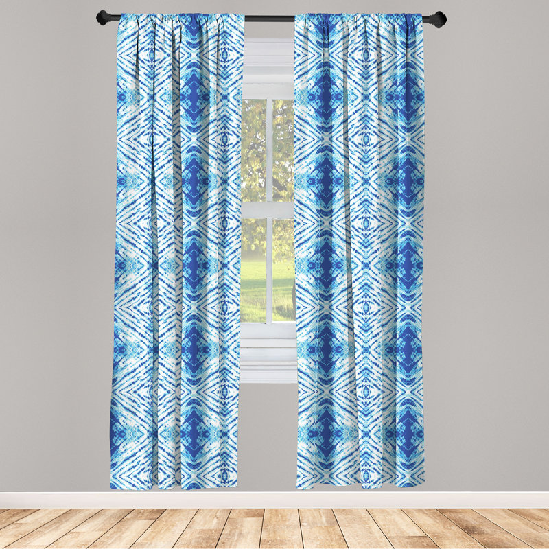 Rideaux 4 panneaux East Urban Home, L 56 po x L 95 po