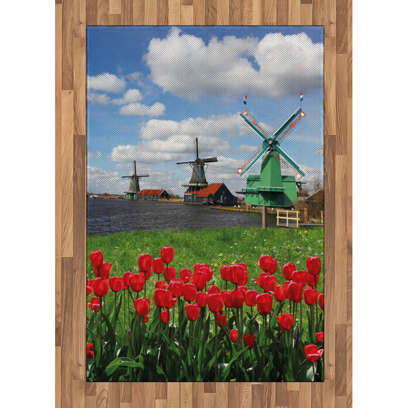 Canton Hand Woven Area Rug, Rectangle 120 x 180cm