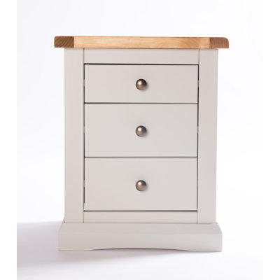 Tiberius 45cm W Plywood / Laminate Board Bedside Table