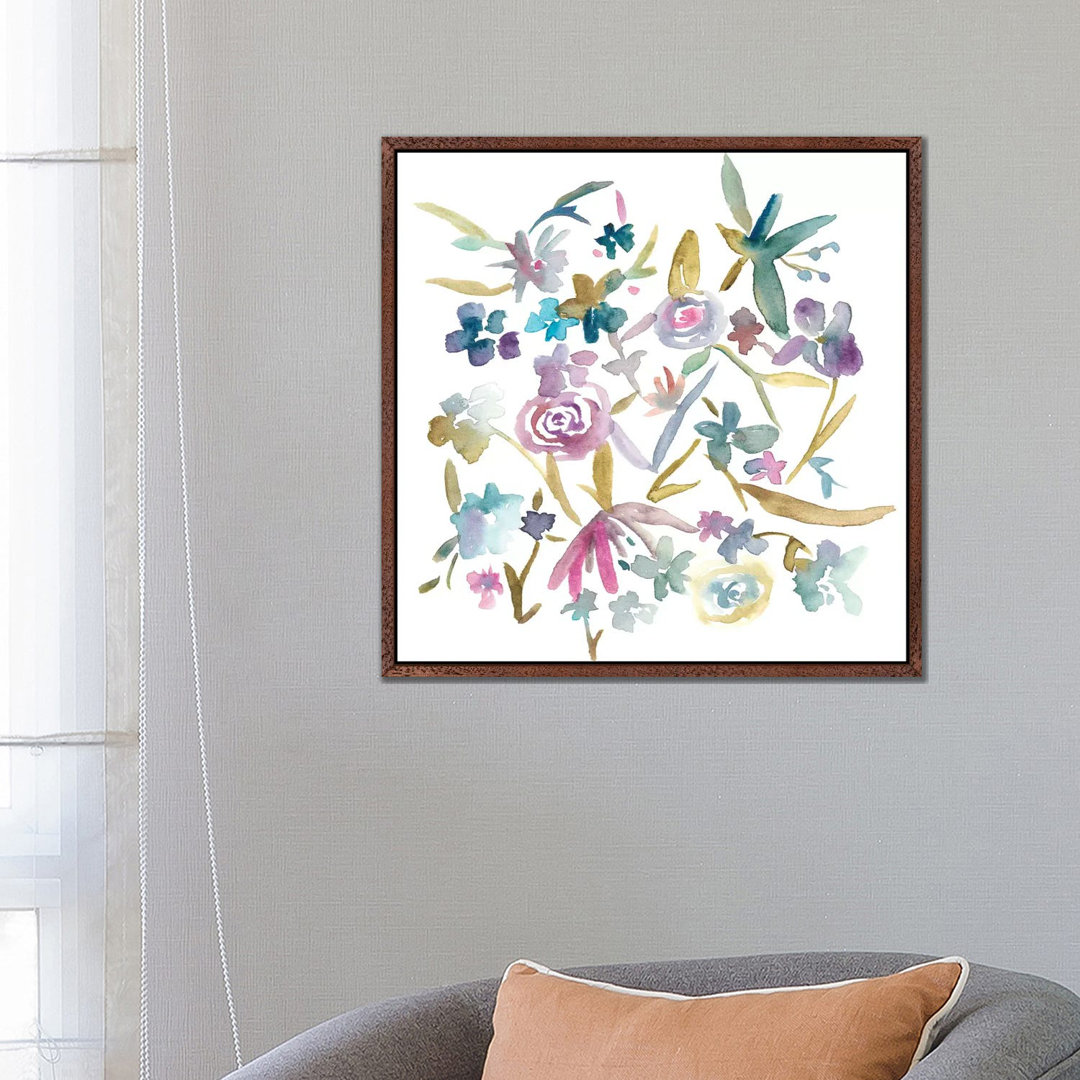 Concord Florals II von Chariklia Zarris - Galerie-verpackte Leinwand Giclée