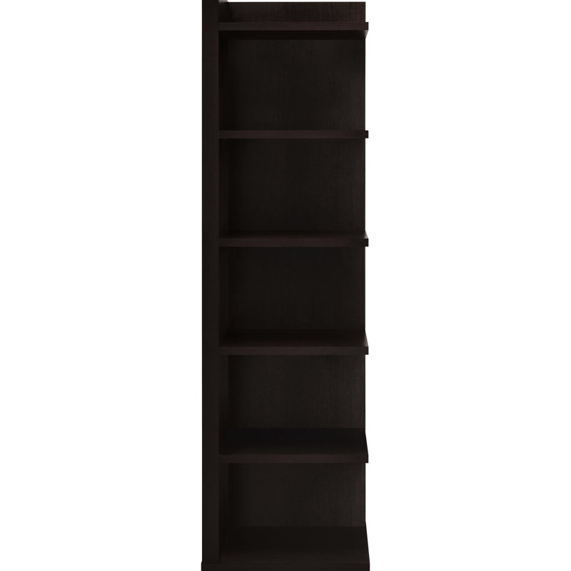 Bibliothèque 6 au fini cappuccino - Maximisez vos options de rangement à 6 tablettes pour ajouter une touche de style à votre pièce