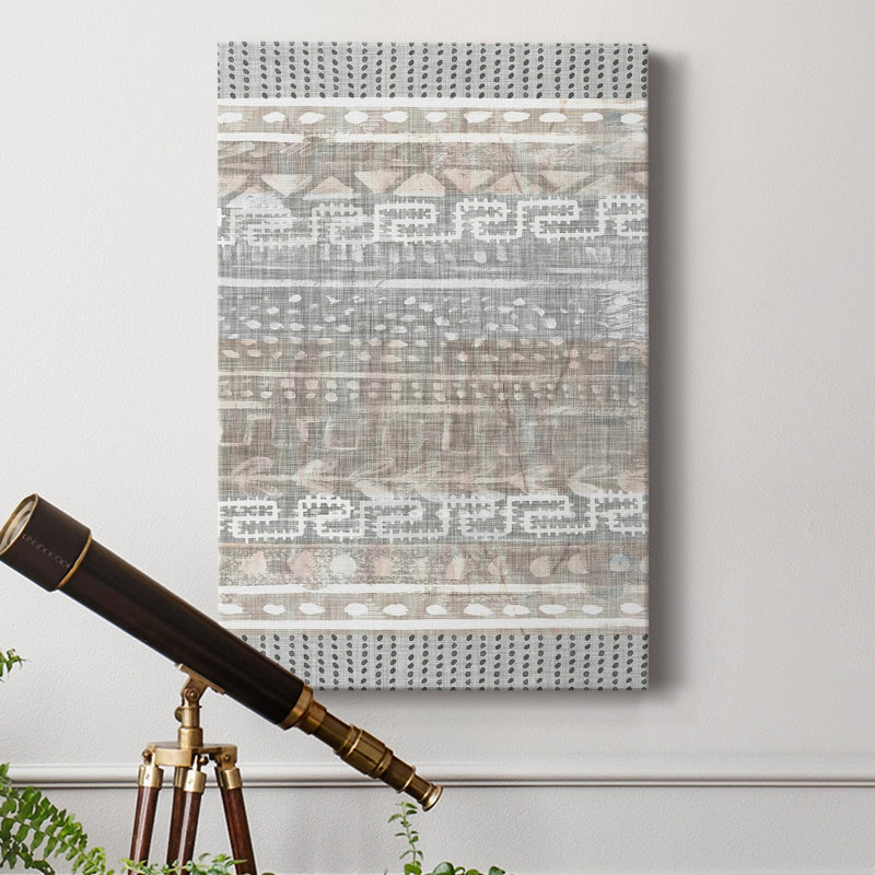 Traders Tapisserie I, reproduction d'art sur toile tendue 1 pièce, H 48 po x l 32 po x P 1 po