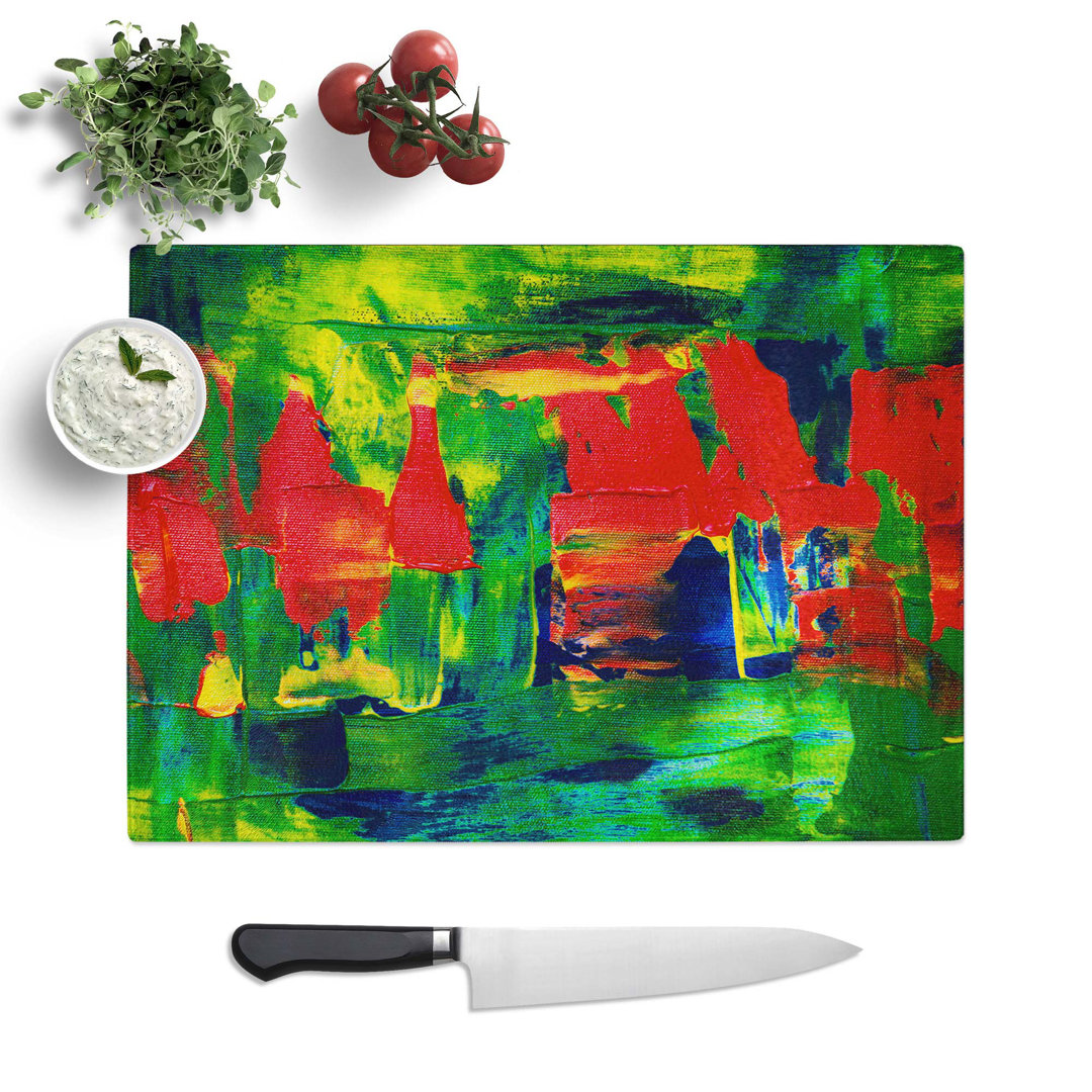 Tempered Glass Art Painting Vol.81 Chopping Board