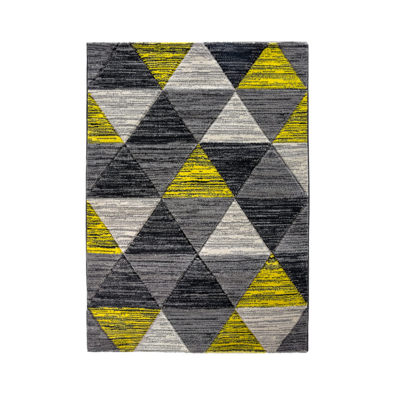 Westhoff Vision Ochre Rug, Rectangle 60 x 110cm