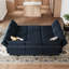 Canapé-lit modulaire réversible en velours Wylodene-86830881