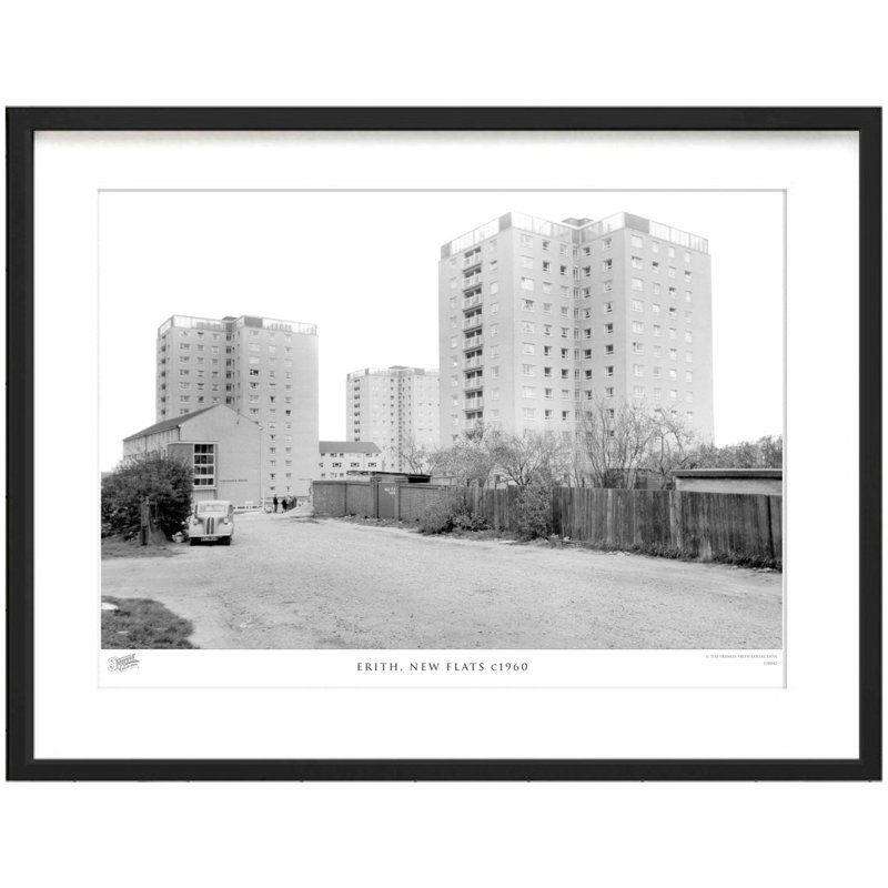Erith, New Flats C1960 by Francis Frith - Single Picture Frame Print, 60cm H x 80cm W x 2.3cm D