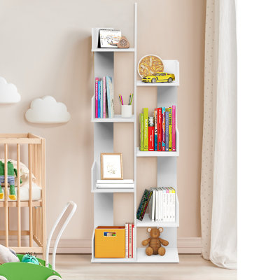 Abdulelah 145 cm H x 50 cm W Geometric Bookcase