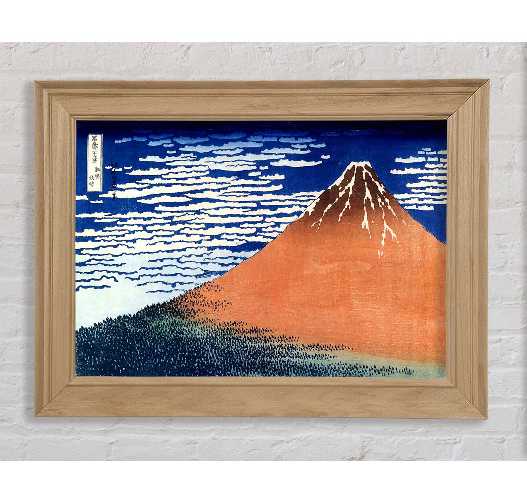 Hokusai Berg Fuji - Druck