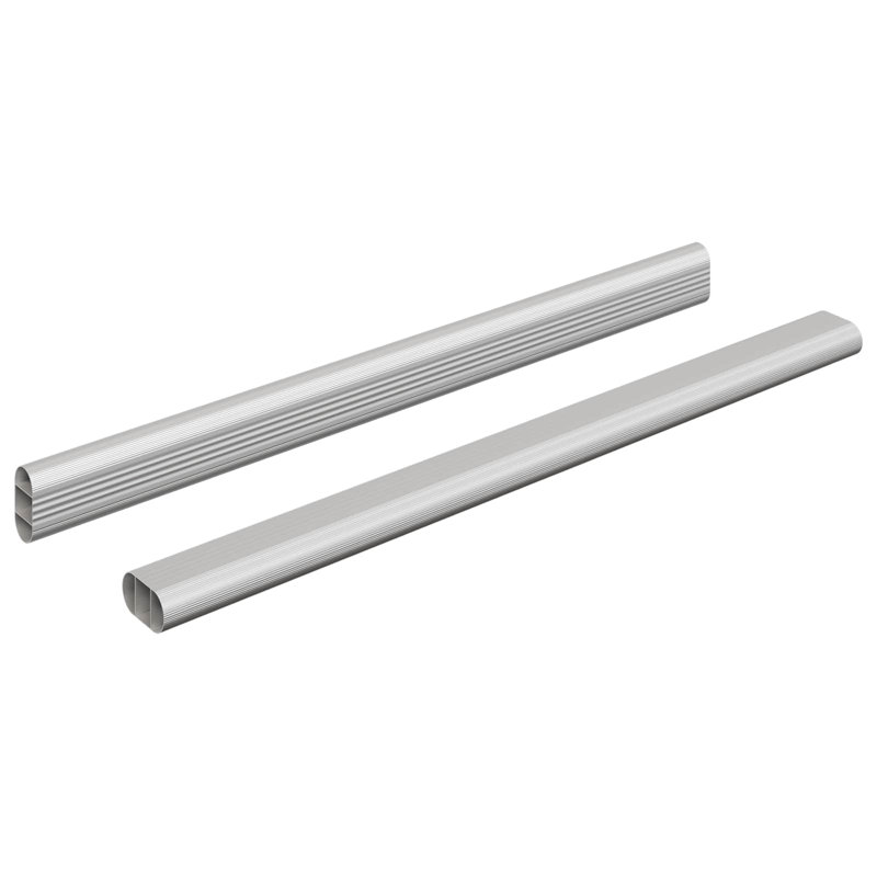Aluminium Alloy Closet Rod, 2.9 cm H x 37.2 cm W x 1.5 cm D