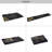 MAVAL Black Washable Rug 2' X 3' Doormat Rug (Black+Gold, 2' X 3')-1598131937