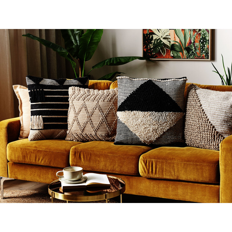 Geometric Square Scatter Cushion Cushion With Filling