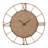 Striegel Open Frame Metal Round Wall Clock