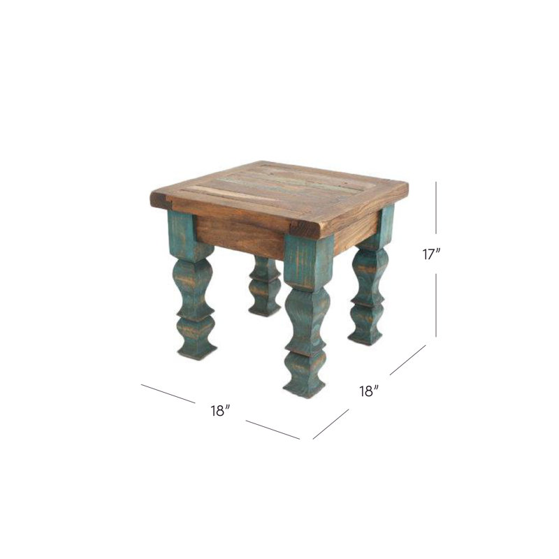 Table de bout Kates, Turquoise