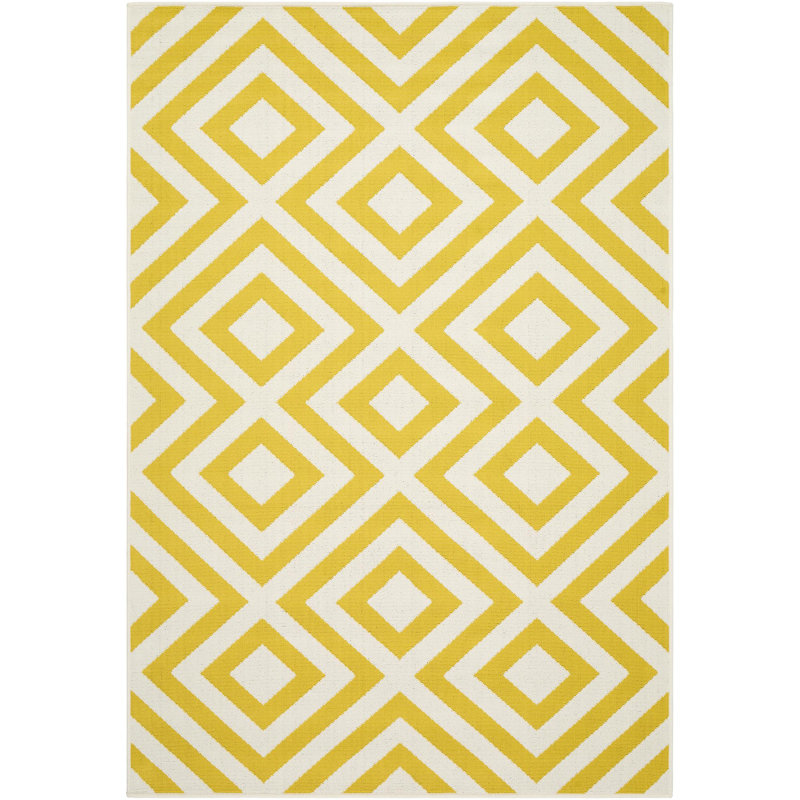 Tapis intérieur / extérieur Haroutium, Carré 8 pi 10 po